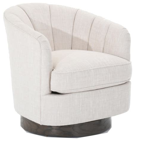 Fairfield Swivel Accent Chairs 140152238 Tipsy Swivel Chair With Shell