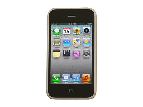 Apple Iphone 3gs Mc637hna 8gb Unlocked Gsm Smart Phone 35 Black 8 Gb