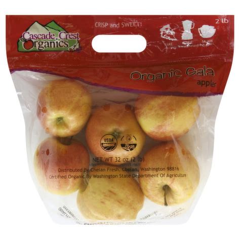 Chelan Fresh Apples Organic Gala