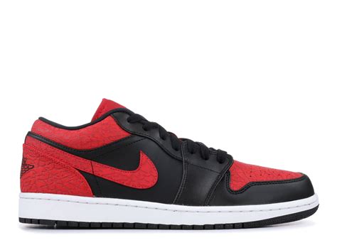 √99以上 Air Jordan 1 Low Black And Red 314700 Nike Air Jordan 1 Low Black