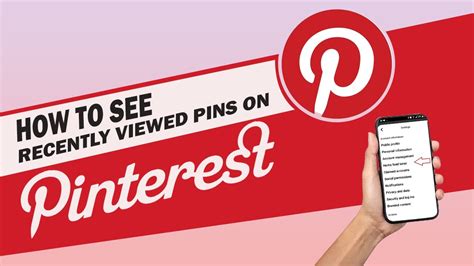How To See Recently Viewed Pins On Pinterest 2023 Youtube