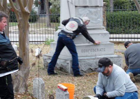 Cleaning Monument Greenwood Cemetery How To Clean Headstones Greenwood