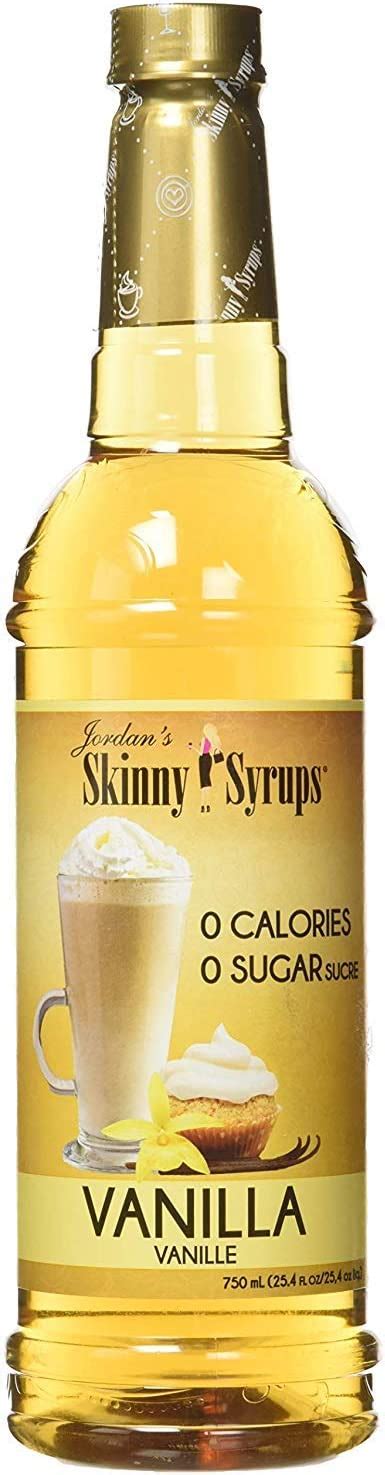 Jordan S Skinny Mixes Syrups Vanilla 1 Liter Amazon Ca Grocery