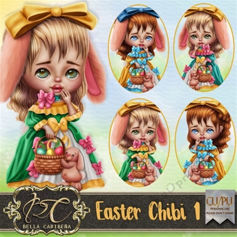 Easter Chibi 1 Cup95832695298 Craftsuprint