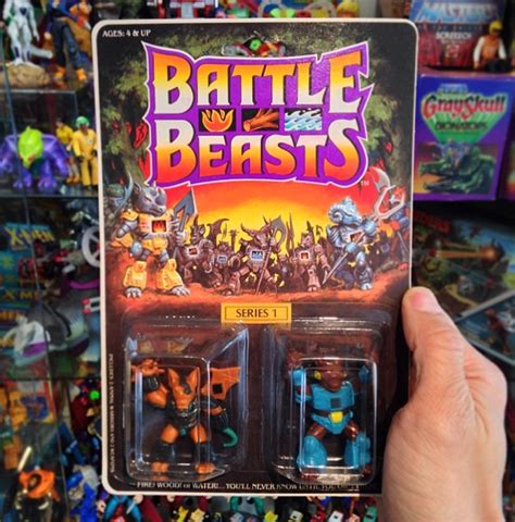 Battle Beasts Old School Toys Nostalgic Toys Vintage Toys