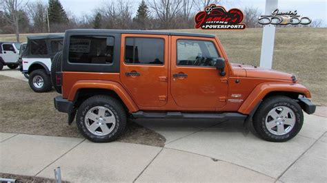 Used 2011 Jeep Wrangler Unlimited Sahara Automobile In Big Bend Wi
