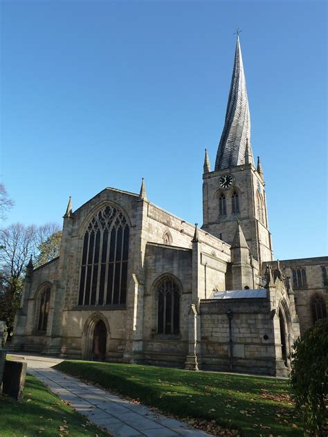 The Church Of The Crooked Spire Church Of St Mary And All Flickr