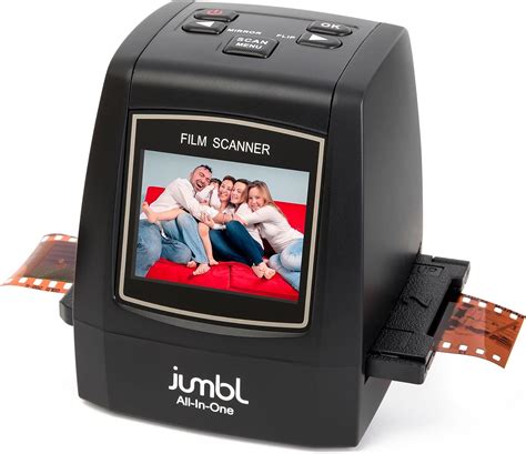 110 Super 8 Films Jumbl 22mp All In 1 Film And Slide Scanner Wspeed Load Adapters For 35mm