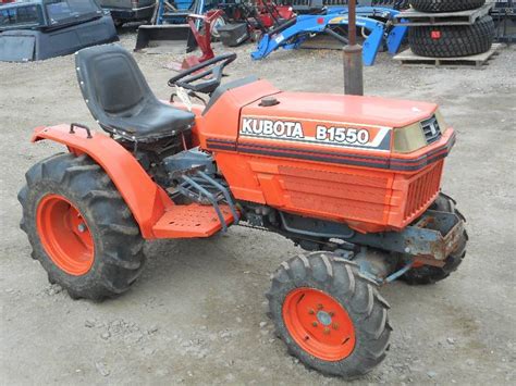 Kubota B1550 Hydrostatic Awd Tracto Le Tractors 7 K Bid