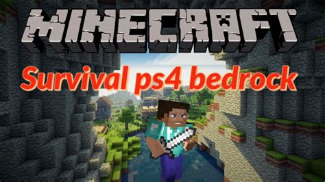 Minecraft Survival Ps4 Bedrock Let S Play Episode 3 Youtube