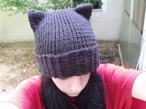 Knitted Cat Hat · How To Make An Animal Hat · Knitting On Cut Out Keep