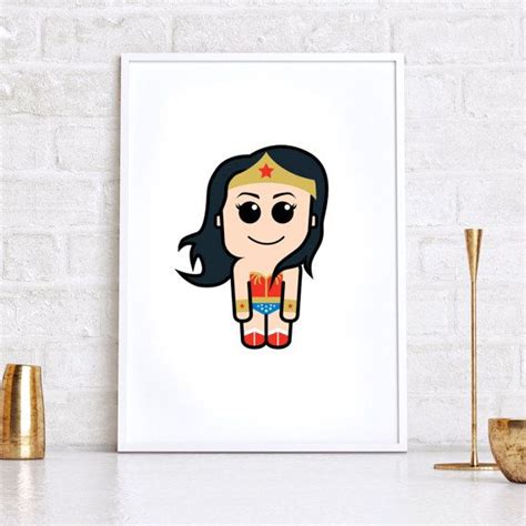 Wonder Woman Print Wonderwoman Ts Wonder Woman Valentines Ts