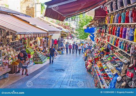 old bazaar of antalya turkey editorial image image of city kale 122894305