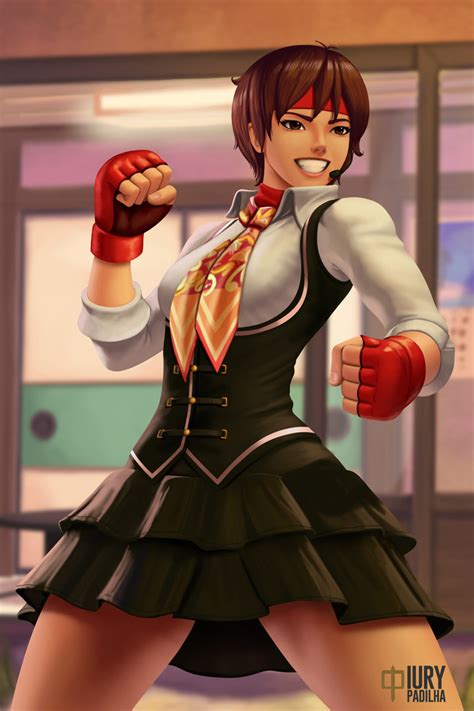 Artstation Street Fighter Sakura Kasugano