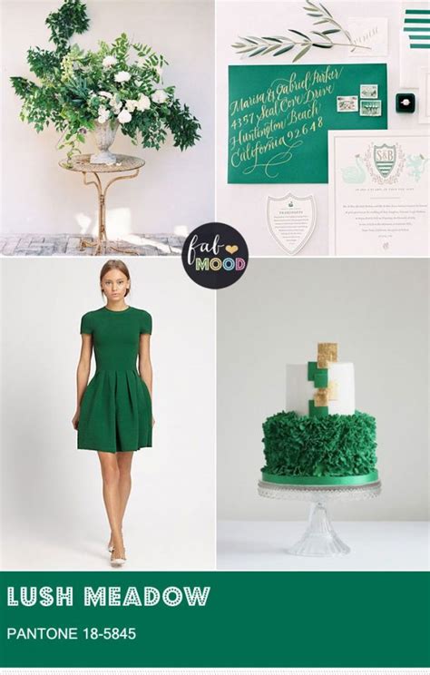 Pantone Lush Meadow Green Wedding Pantone Color For Fall 2016