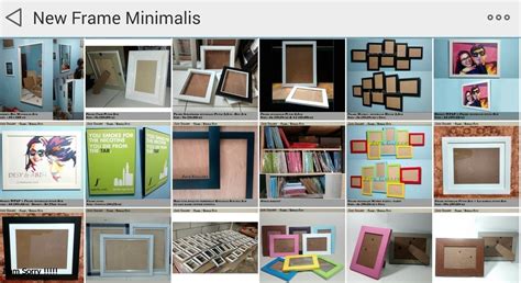 Bagi penyuka gaya minimalis modern, anda bisa menggunakan pegangan tangga kaca dengan bingkai. Grosir Frame / Bingkai Foto Minimalis Murah Bisa Pesan Segala Ukuran. - Jack Gallery Frame Foto