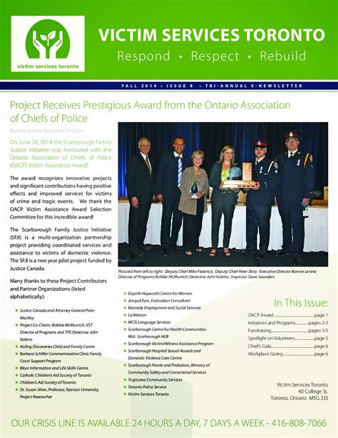 Community Police Liaison Committee Cplc 51 Division Fall 2014 Issue Of