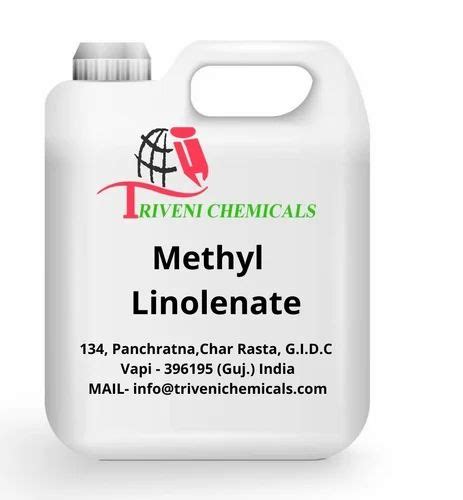 98 Min Methyl Linolenate Packaging Size Drum At Best Price In Vapi