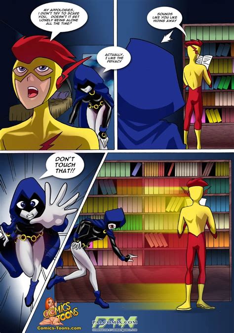 Read Teen Titans Comic Raven Vs Flash Hentai Porns Manga And