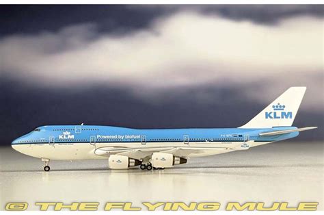Aircraft And Spacecraft Boeing 747 400 1200 Hogan Wings 10123 Klm Royal
