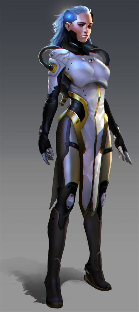 Woman In Space Suit Sci Fi