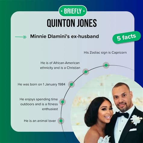 Meet Quinton Jones All We Know About Minnie Dlaminis Ex Husband