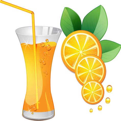 Orange Juice Drink Clip Art Free Vector In Open Offic