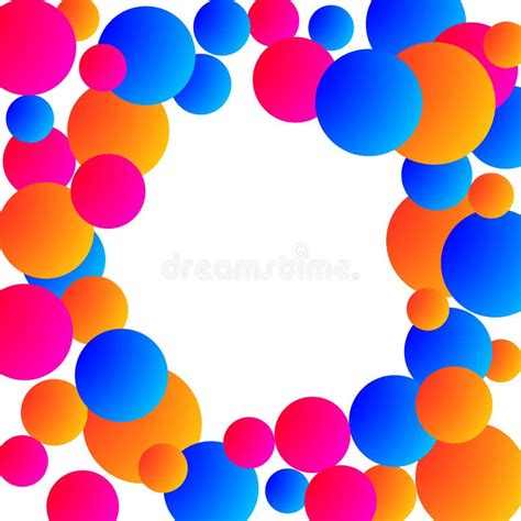 Multi Colored Balls Scattered Randomly Background Design Cover