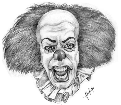 Clown From It Bing Images Payaso Diabolico Payasos Dibujos