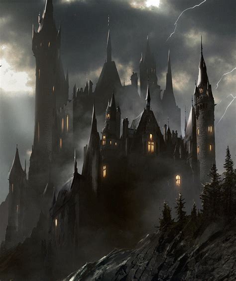 Fantasy Art Watch — Dark Castle By Darek Zabrocki