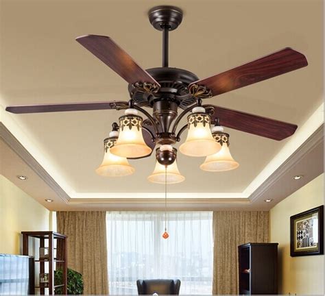 The ceiling fan is a small device installed in the ceiling of your bathroom, that serves as an exhaust for your room. LED Modern Nordic Dining Room Ceiling Fan Lamp AC220V Home ...