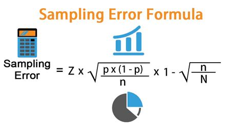 Sampling Error Formula Calculator Example With Excel Template