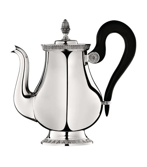Christofle Silver Plated Malmaison Teapot Harrods Us