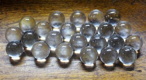 Vintage Glass Marbles Clear By Eclecticperspectives On Etsy