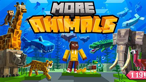 More Animals Minecraft Marketplace Official Trailer Youtube
