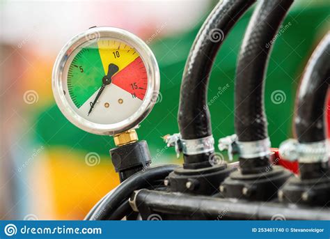 Device For Pressure Measurement Stock Photography