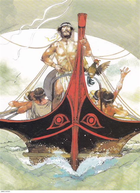 Odysseus The Hero Of Homer S Odyssey Victor Ambrus User Aethon Greek Mythology Art