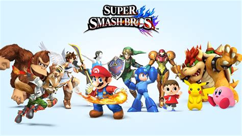 Super Smash Bros 4 Characters Wallpaper Hd Volume 1 Smashbros