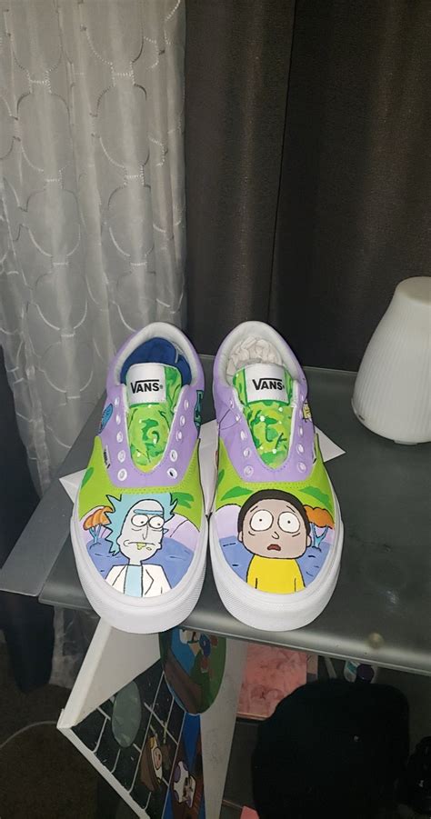 Rick And Morty Vans By Me Rpics