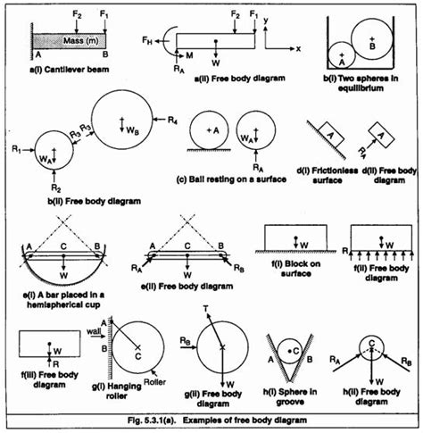 Physics Free Body Diagram Worksheet