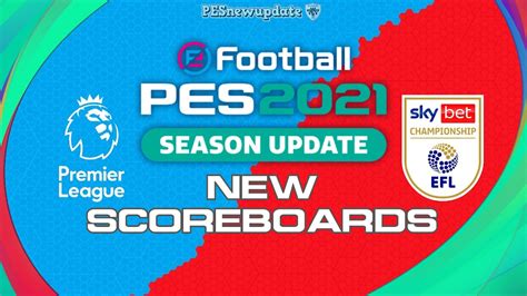 pes 2021 sky sports epl efl efl playoffs scoreboard by spursfan18 youtube