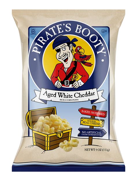 Buy Pirates Booty Aged White Cheddar Cheese Puffs Gluten Free