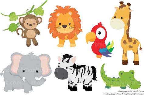 Jungle Animals Png Hd