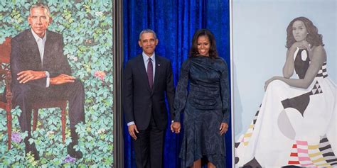 Barack And Michelle Obamas Official Portraits At The Smithsonian