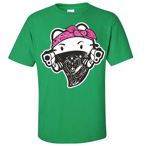 Hello Kitty Gangster Thug Asst Colors T Shirttee Ebay