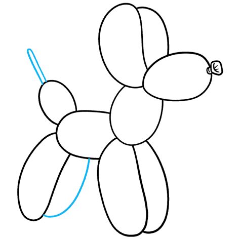 How To Draw A Balloon Dog Really Easy Drawing Tutorial