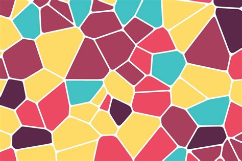 Abstract Colorful Voronoi Diagram Pattern Blocks Background 7852222