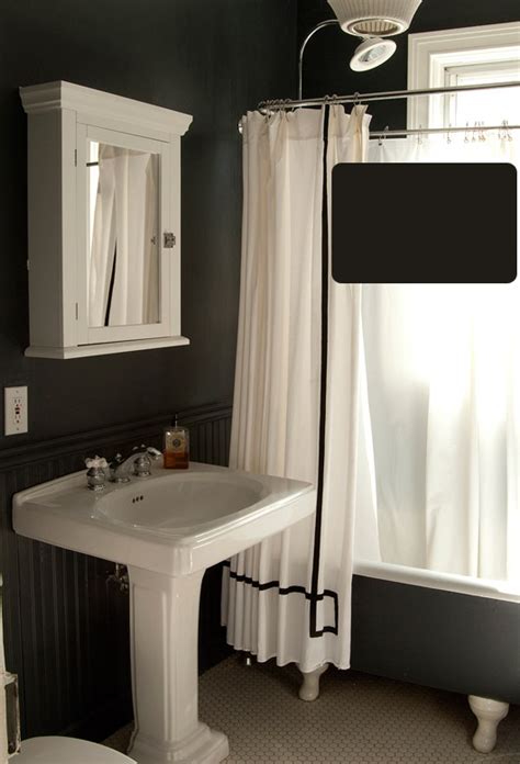 According to diy network, the best way to paint tile is to use a spray gun. black paint bathroom 2017 - Grasscloth Wallpaper
