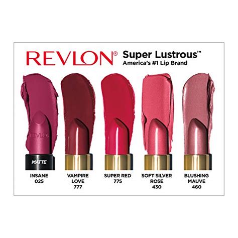 Lipstick Set By Revlon Super Lustrous Piece Gift Set Multi Finish Cream Pearl Matte Pack