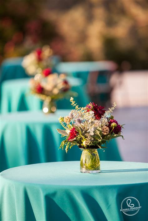 Incorporate navy blue, dusty blue, royal blue, electric blue, ice blue etc. Blue Wedding Colors: Teal tablecloth | Russell Gearhart ...